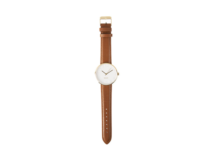 Karlsson Watch Mr. White for men steel white