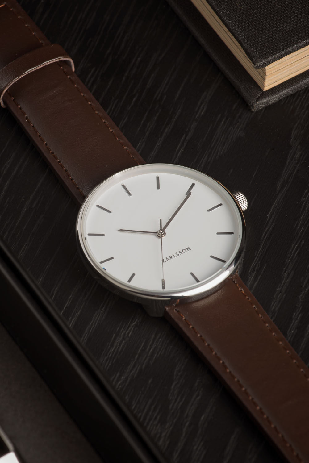 Karlsson Watch Minimal for men steel white