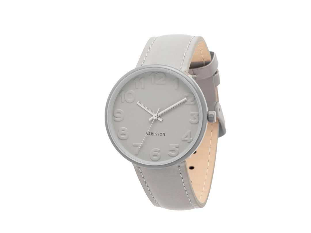 Karlsson Watch Ms. Grey for women steel mouse grey