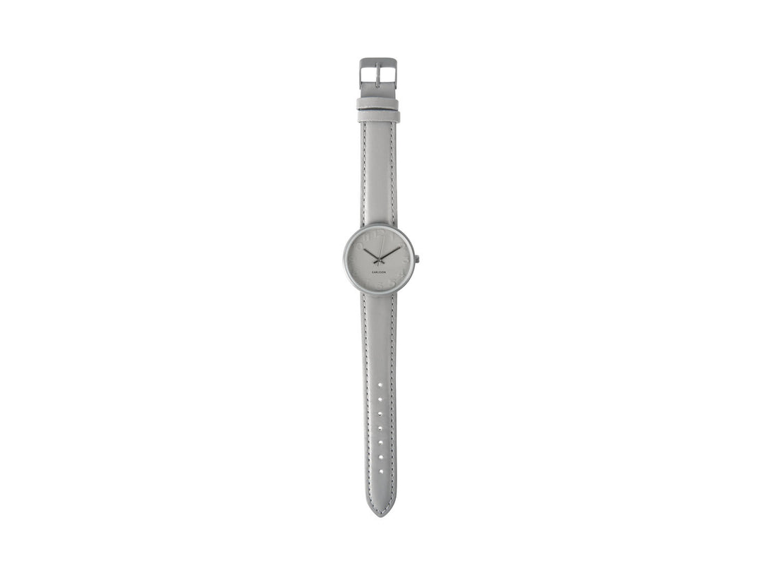 Karlsson Watch Ms. Grey for women steel mouse grey