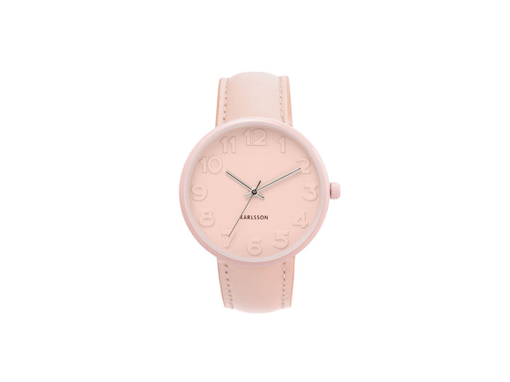 Karlsson Watch Ms. Pink for women steel soft pink