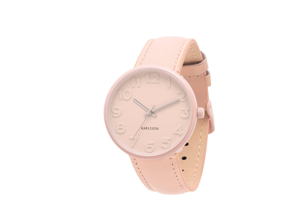 Karlsson Watch Ms. Pink for women steel soft pink