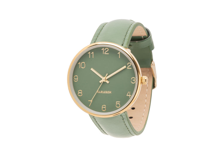 Karlsson Watch Charm for women steel jungle green