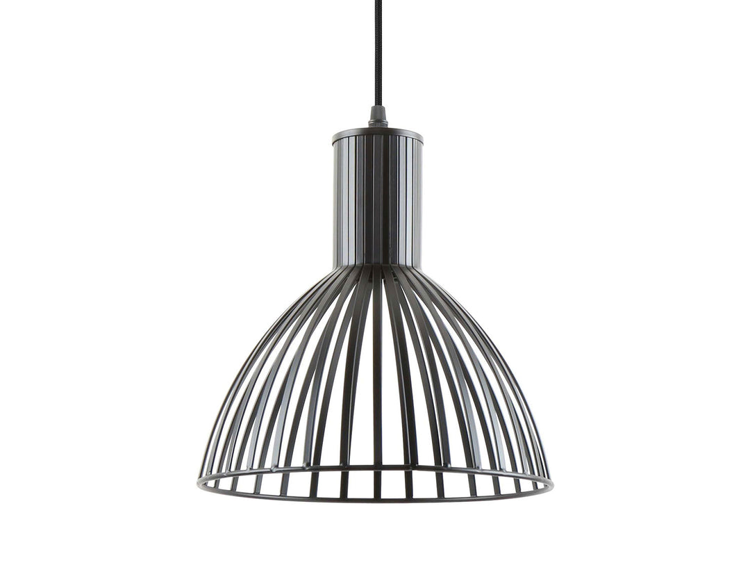 Leitmotiv Pendant lamp Lignes Round black