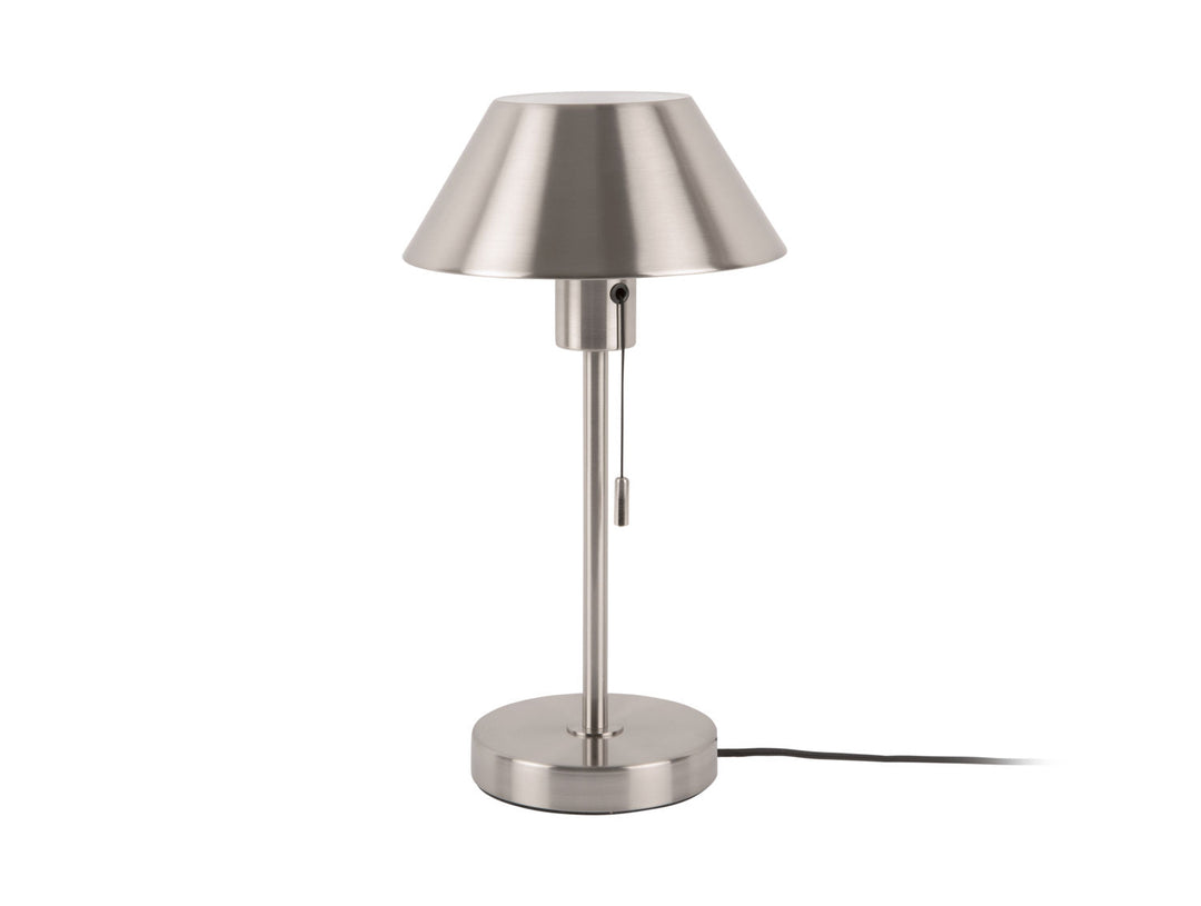 Leitmotiv Table lamp Office Retro metal brushed nickel plated