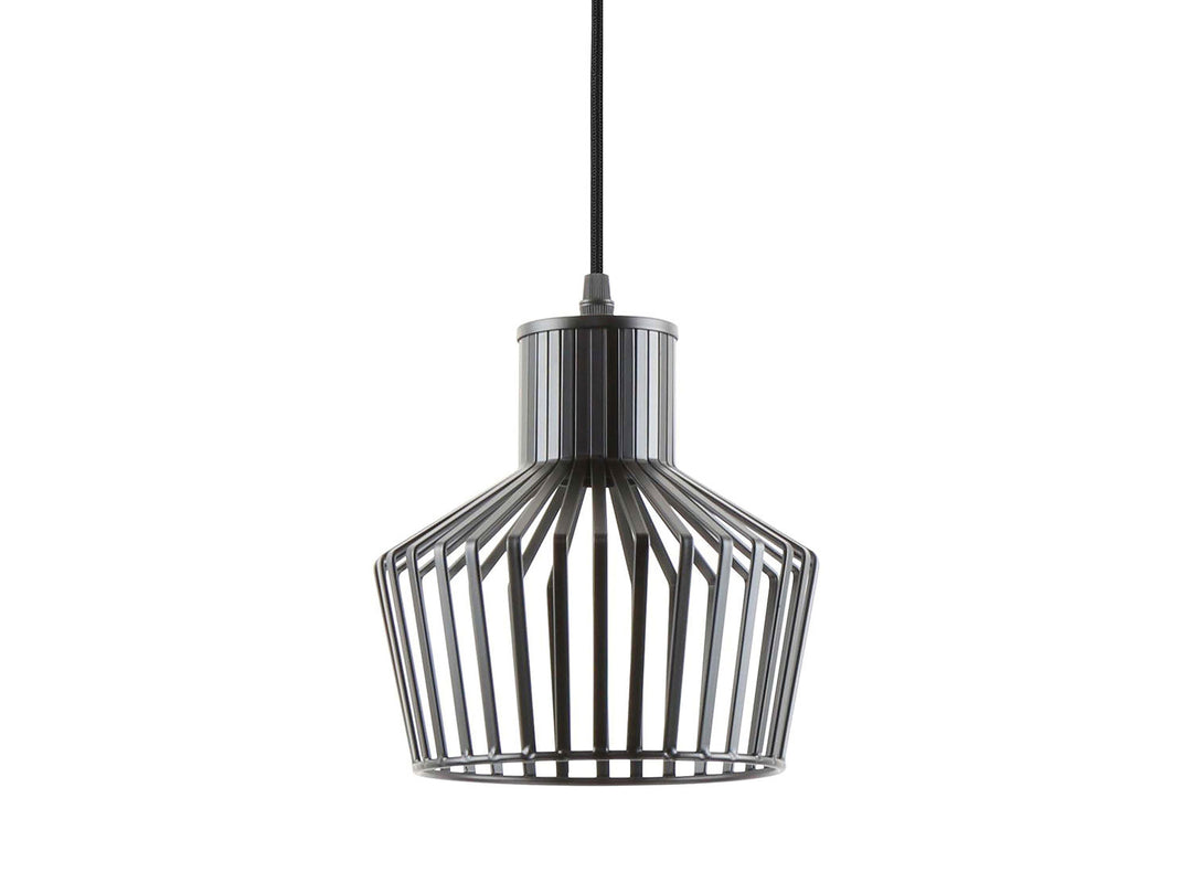 Leitmotiv Pendant lamp Lignes Cap black