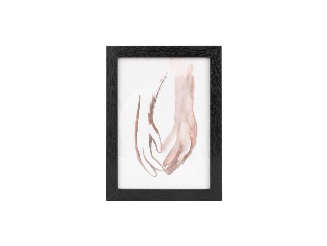 present time Wall Art Holding Hands Medium