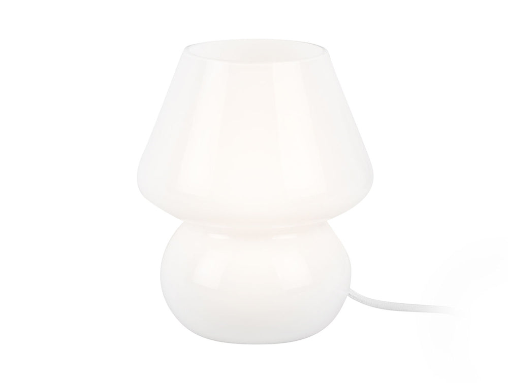 Leitmotiv Table lamp Glass Vintage milky white
