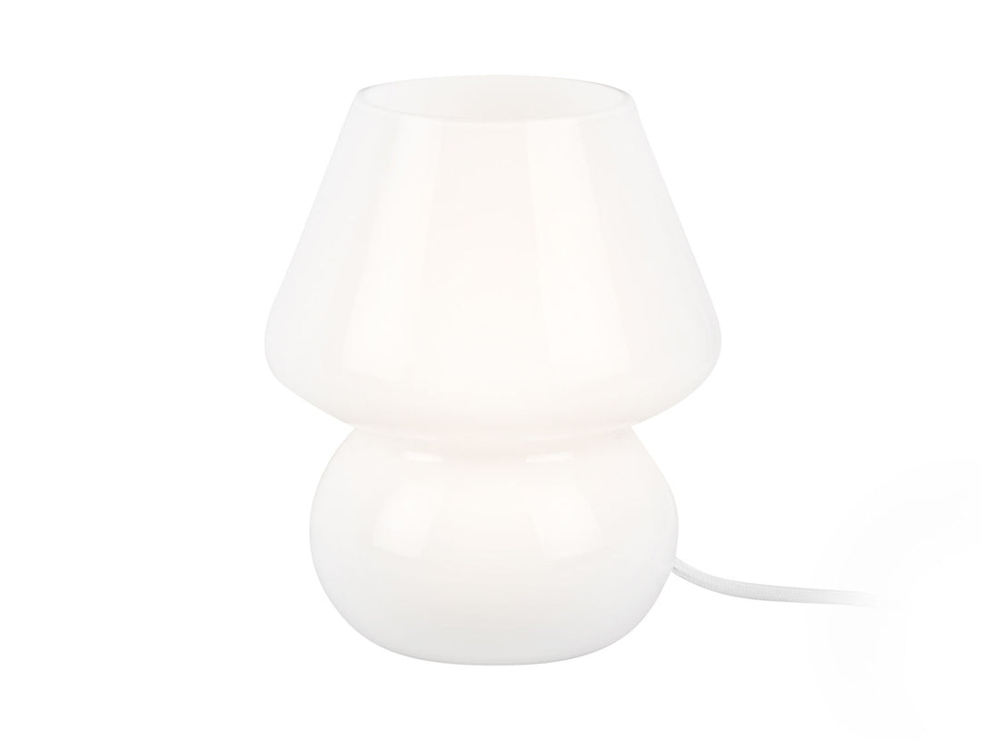 Leitmotiv Table lamp Glass Vintage milky white