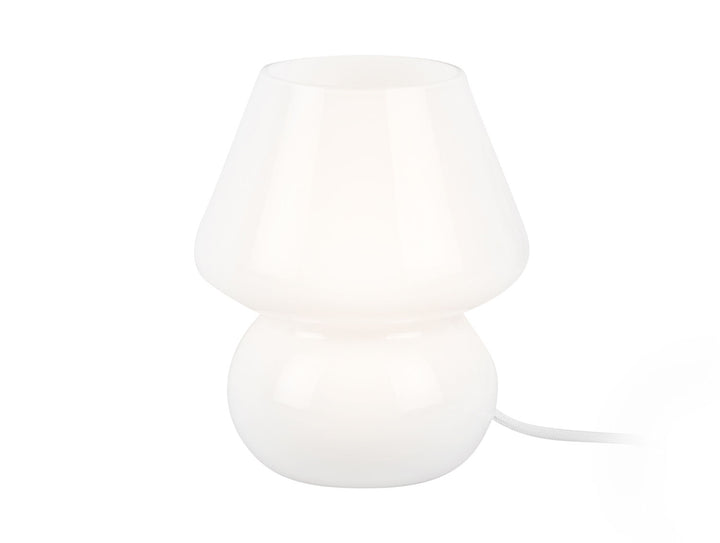 Leitmotiv Table lamp Glass Vintage milky white