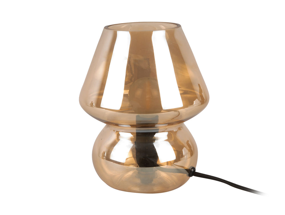 Leitmotiv Table lamp Glass Vintage amber brown