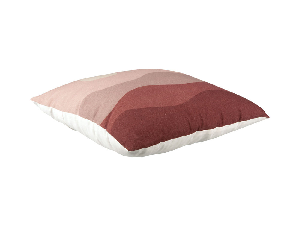 present time Cushion Sunset Square