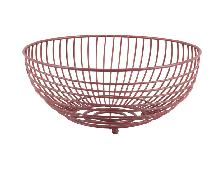 present time Fruit basket Crossways iron matt clay brown