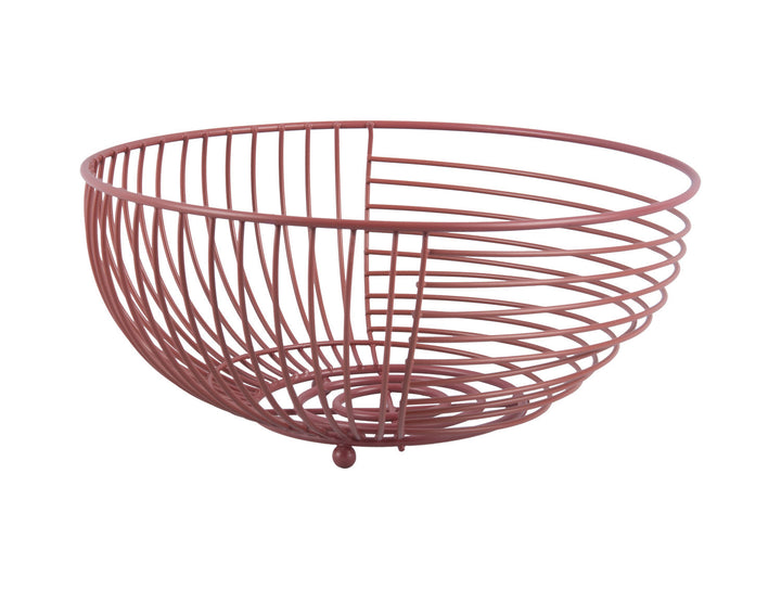 present time Fruit basket Crossways iron matt clay brown