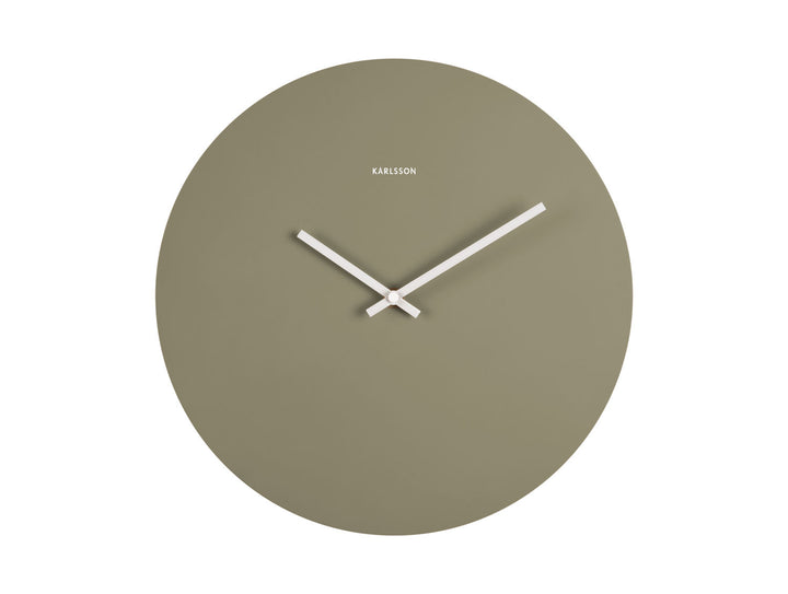 Karlsson Wall clock Colour Splash brown