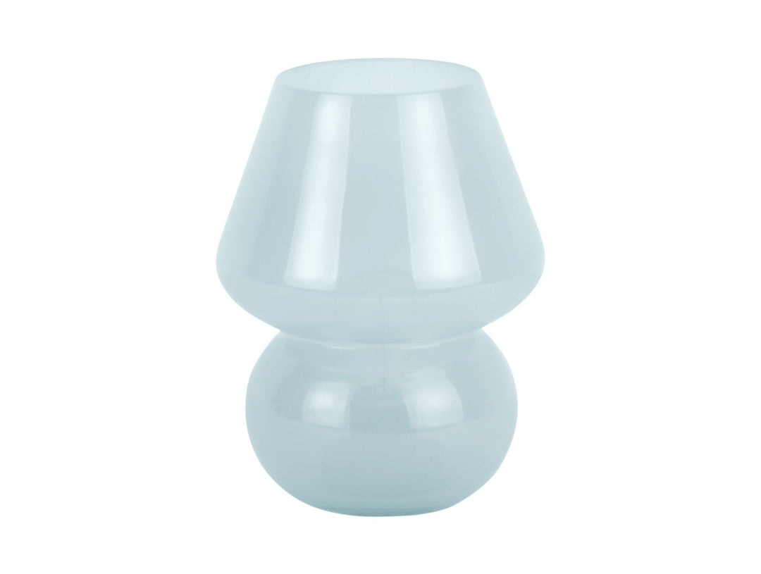Leitmotiv Table lamp Vintage LED glass soft blue