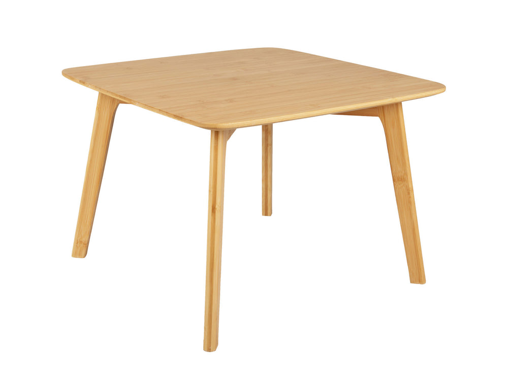 Leitmotiv Side table Bamboo square natural oiled