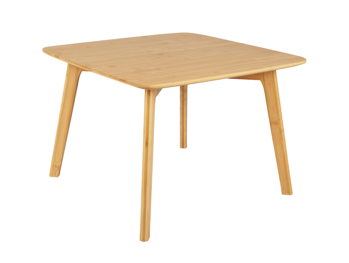 Leitmotiv Side table Bamboo square natural oiled