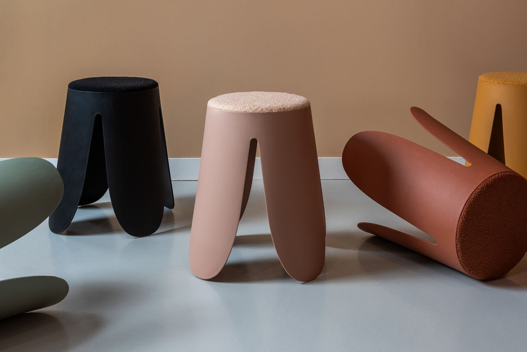 Leitmotiv Stool Savor PP soft pink