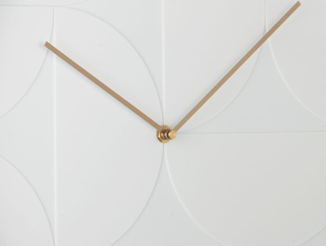 Karlsson Wall clock Echelon Circular white