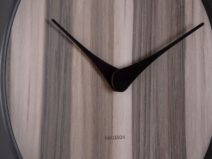 Karlsson Wall clock Wood Melange dark wood