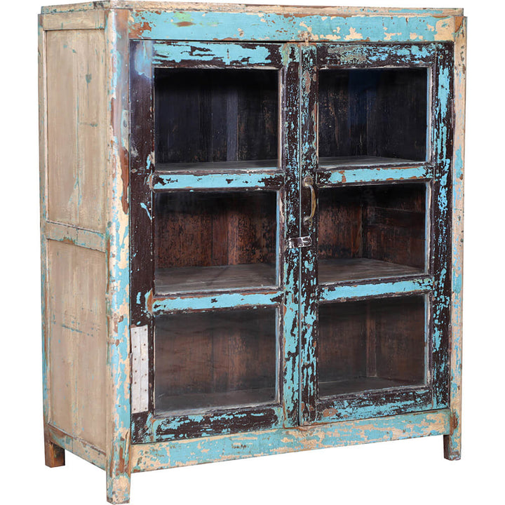 Trademark Living Vitrine med rå patina