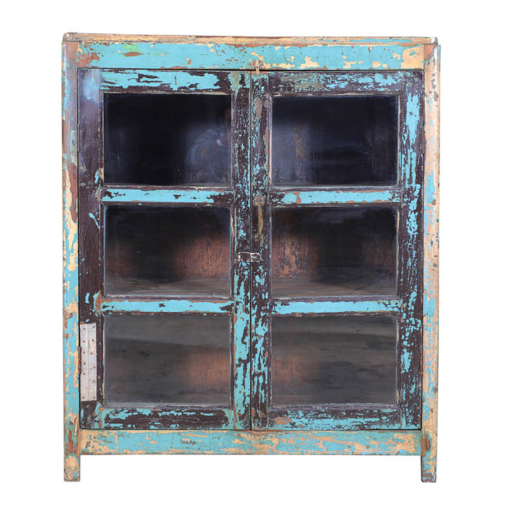 Trademark Living Vitrine med rå patina