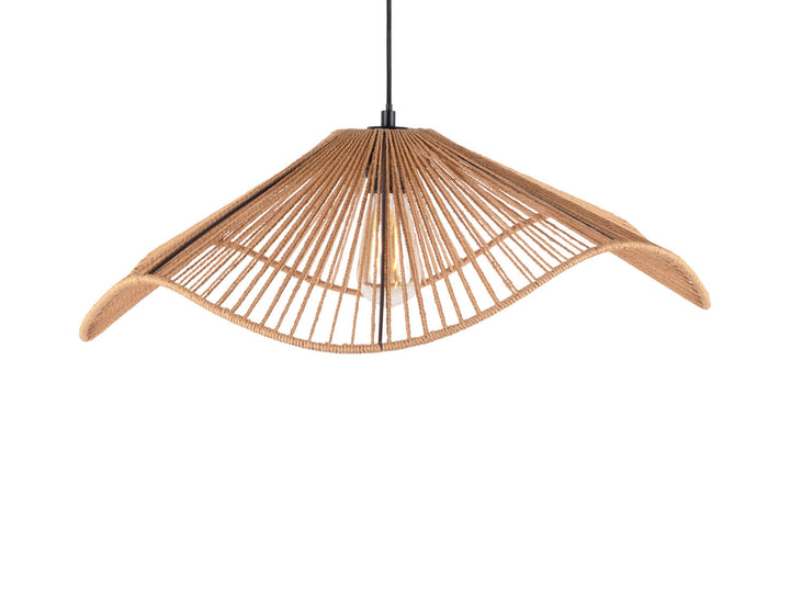 Leitmotiv Pendant lamp Sombra paper rope natural