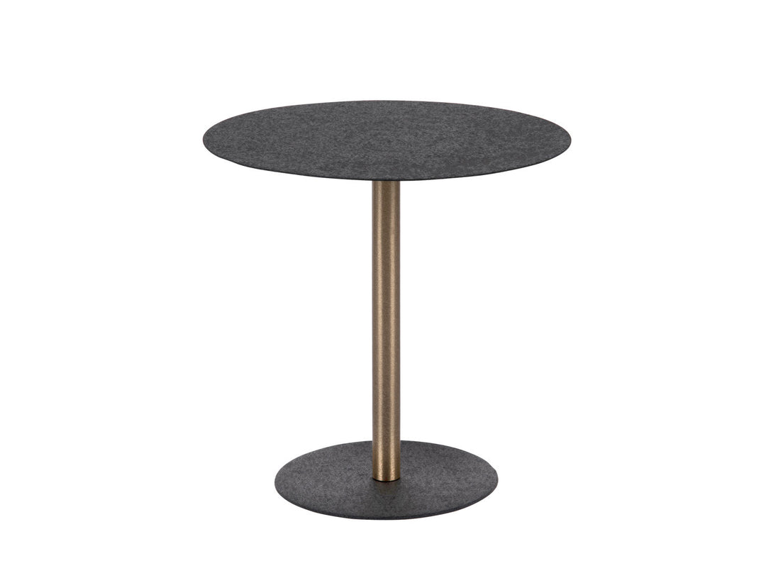 Leitmotiv Side table Dex large iron textured black