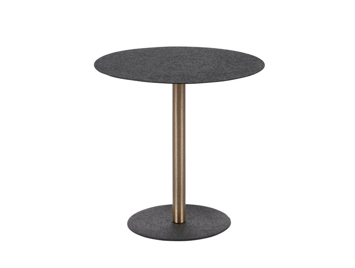 Leitmotiv Side table Dex large iron textured black