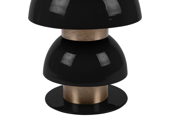 Leitmotiv Side table Tess iron enamel black
