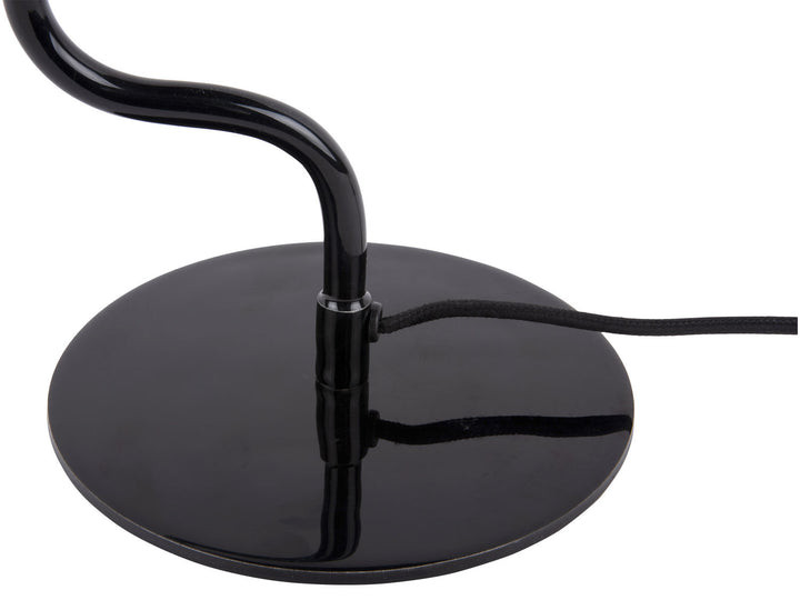 Leitmotiv Table lamp Twist enamel black