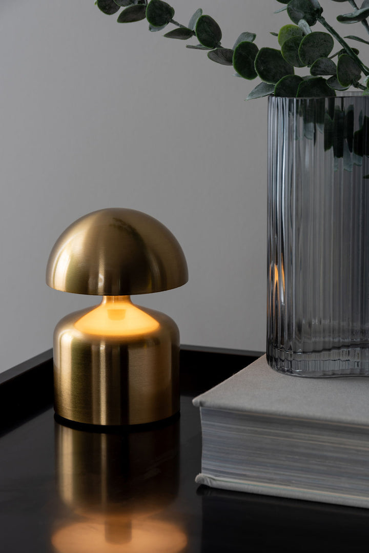 Leitmotiv Table lamp Impetu LED brushed gold
