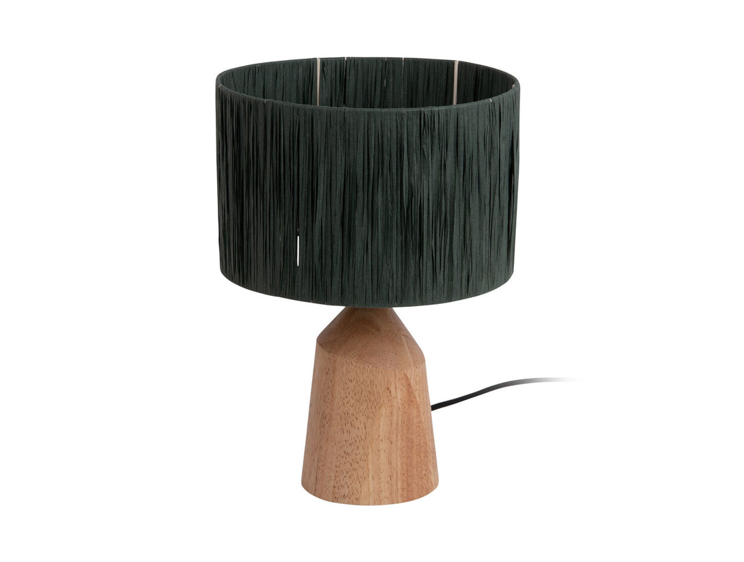 Leitmotiv Table lamp Sheer Trapeze jungle green