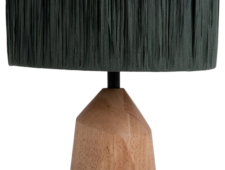 Leitmotiv Table lamp Sheer Trapeze jungle green