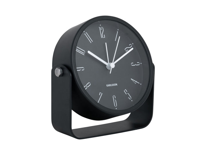 Karlsson Alarm clock Regal Numbers black