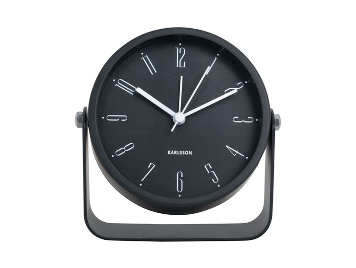 Karlsson Alarm clock Regal Numbers black