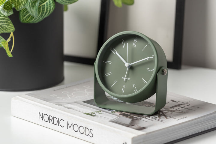 Karlsson Alarm clock Regal Numbers jungle green