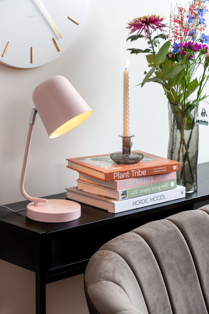 Leitmotiv Table lamp Encantar matt soft pink