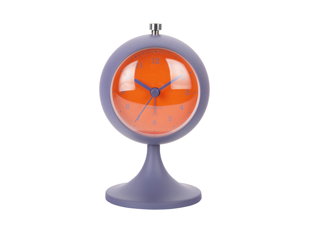 Karlsson Alarm clock Funky Retro bright purple