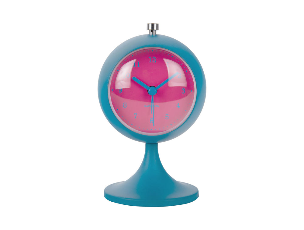 Karlsson Alarm clock Funky Retro bright blue