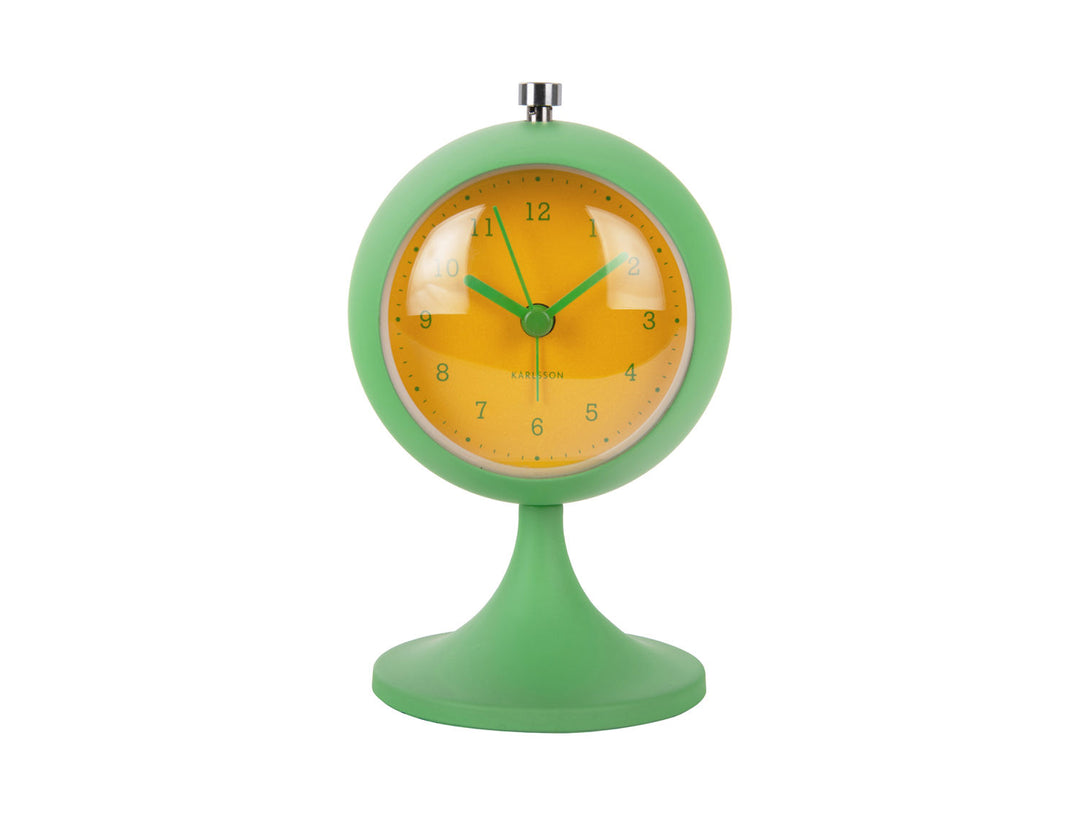 Karlsson Alarm clock Funky Retro bright green