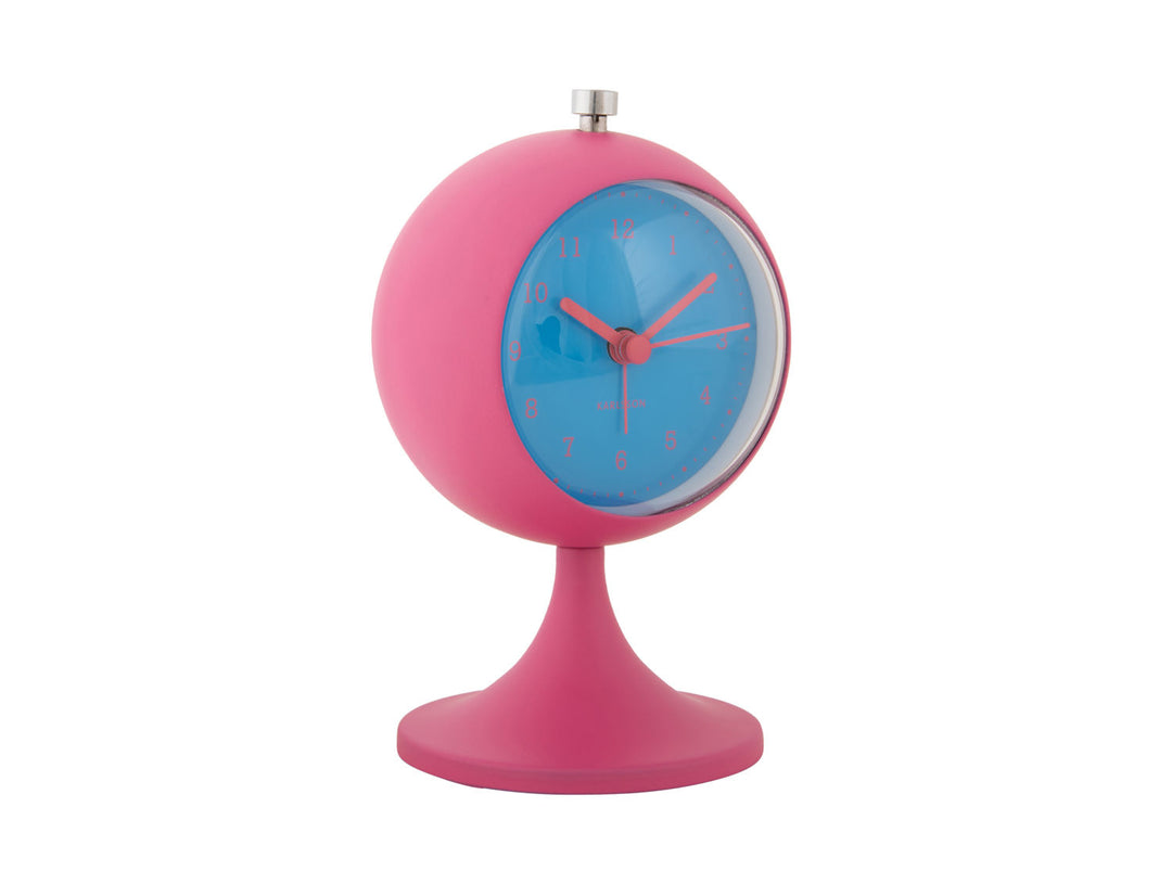 Karlsson Alarm clock Funky Retro bright pink