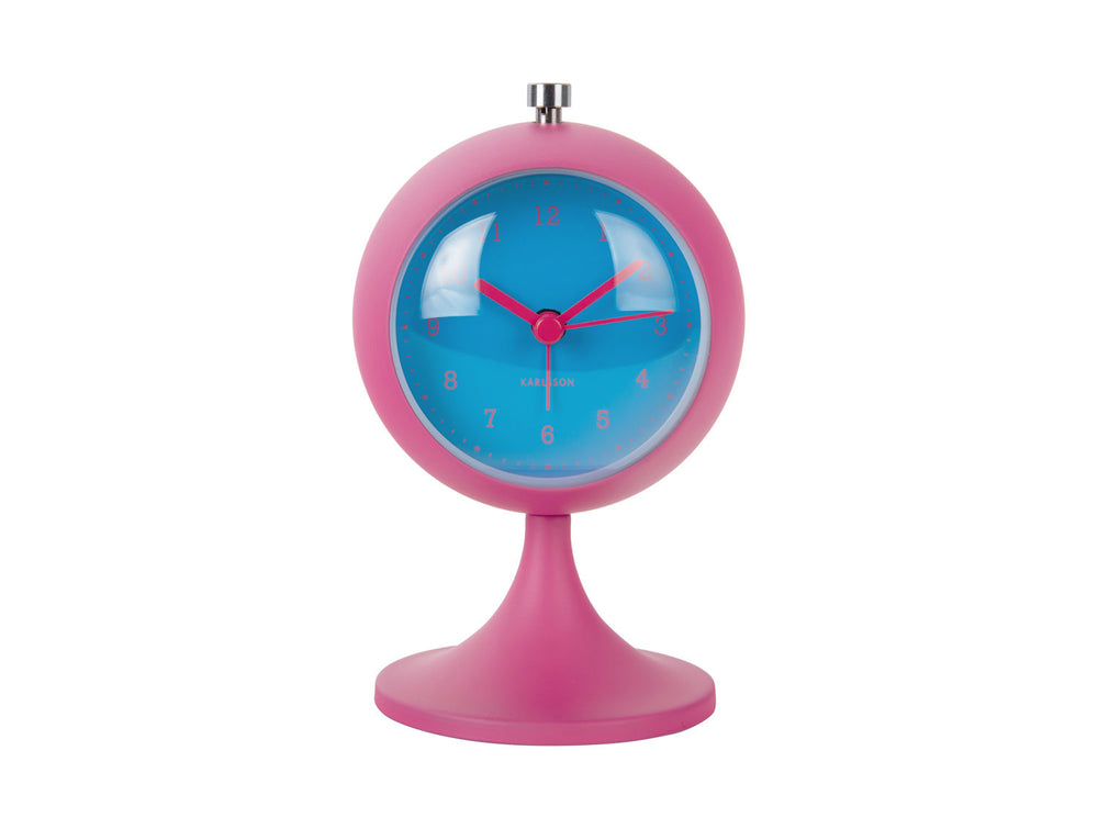 Karlsson Alarm clock Funky Retro bright pink