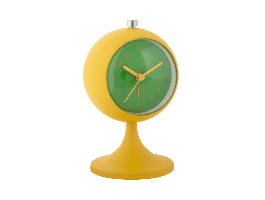 Karlsson Alarm clock Funky Retro bright yellow