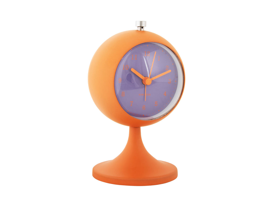 Karlsson Alarm clock Funky Retro bright orange