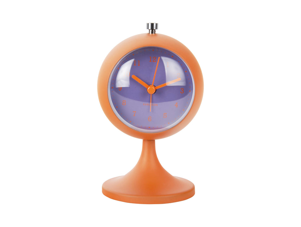 Karlsson Alarm clock Funky Retro bright orange