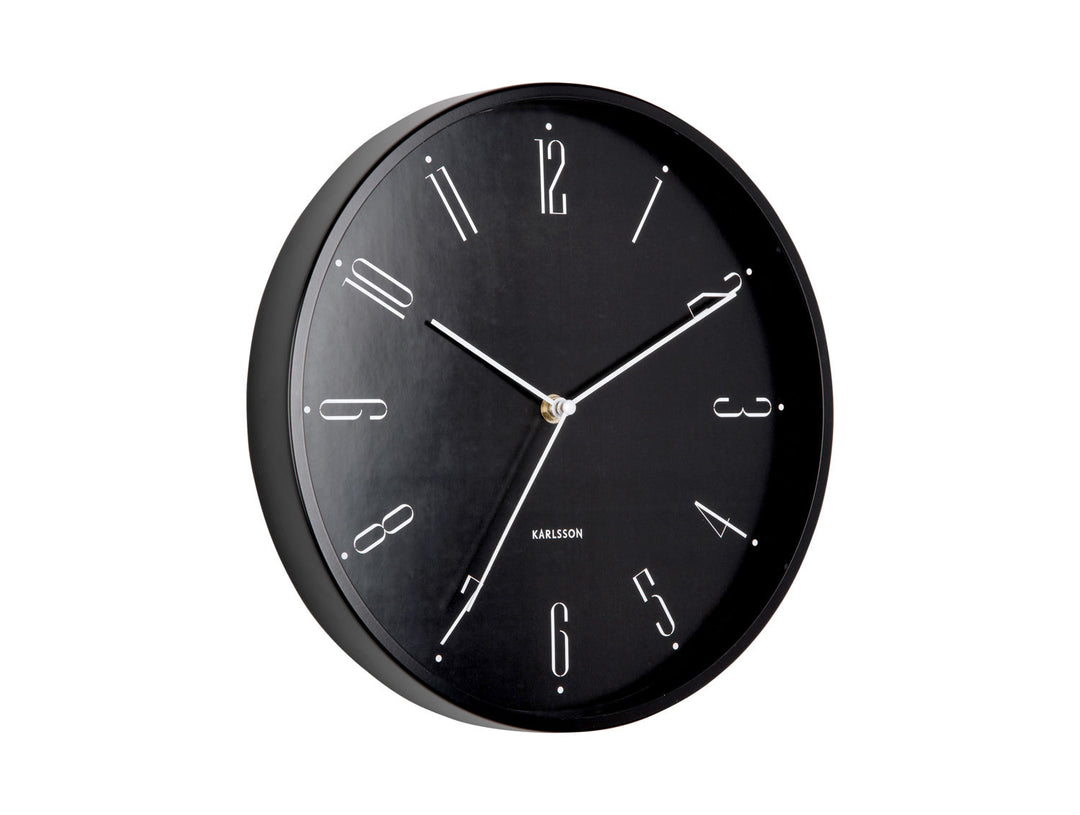 Karlsson Wall clock Regal Numbers black