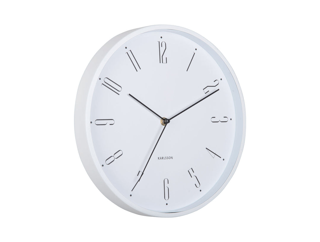 Karlsson Wall clock Regal Numbers white