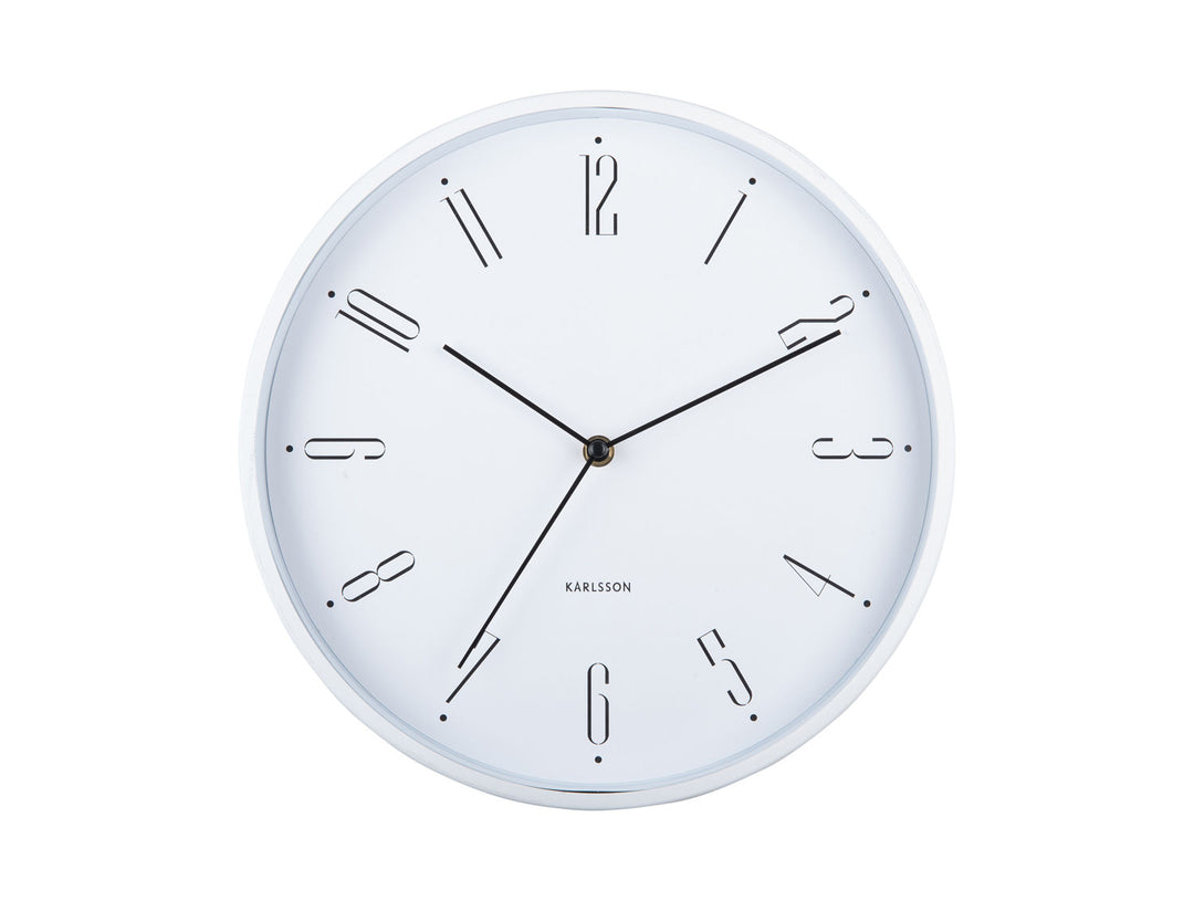 Karlsson Wall clock Regal Numbers white